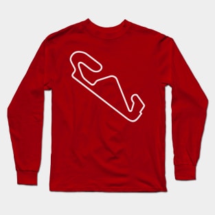 Circuit de Catalunya [outline] Long Sleeve T-Shirt